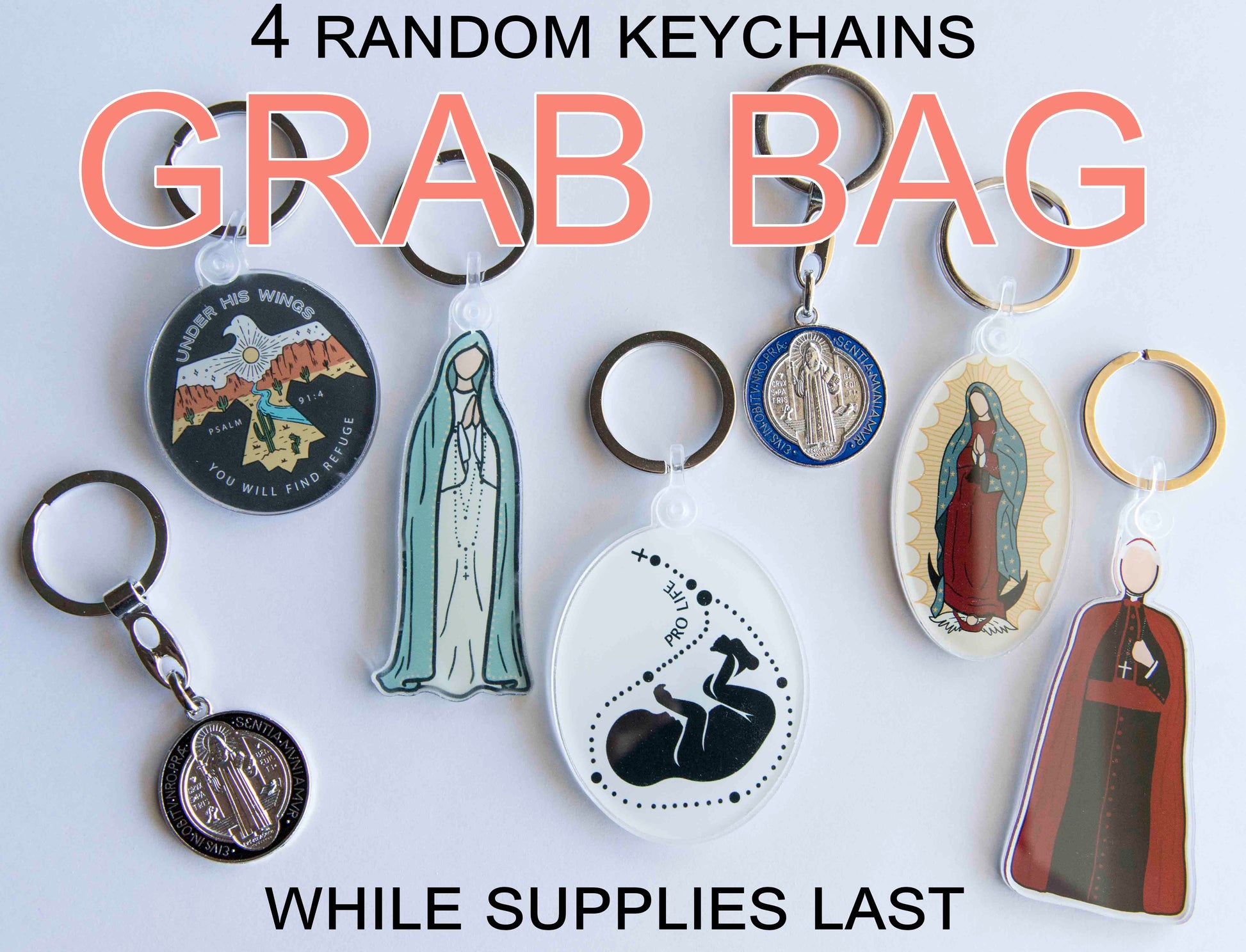 Grab Bag of keychains