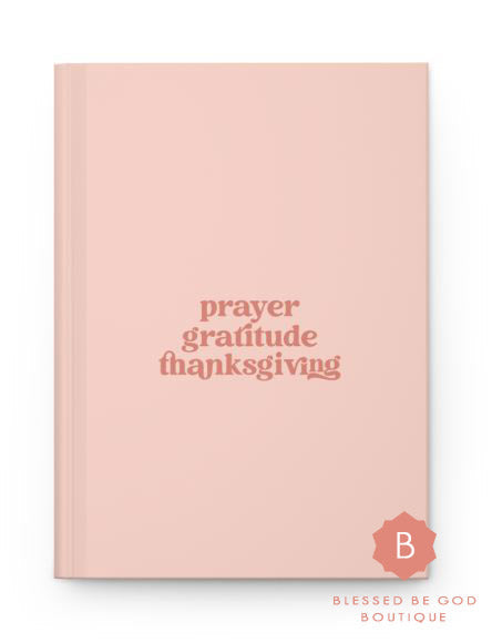 Gratitude Catholic Hardcover Notebook - Journal - Paper products