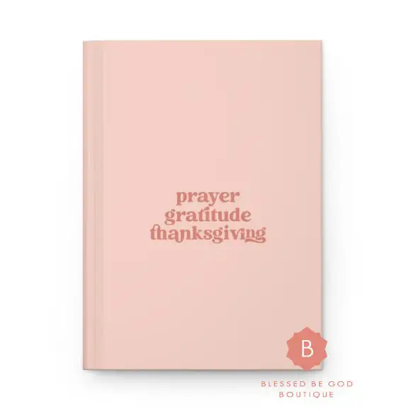 Gratitude Catholic Hardcover Notebook - Journal - Paper products