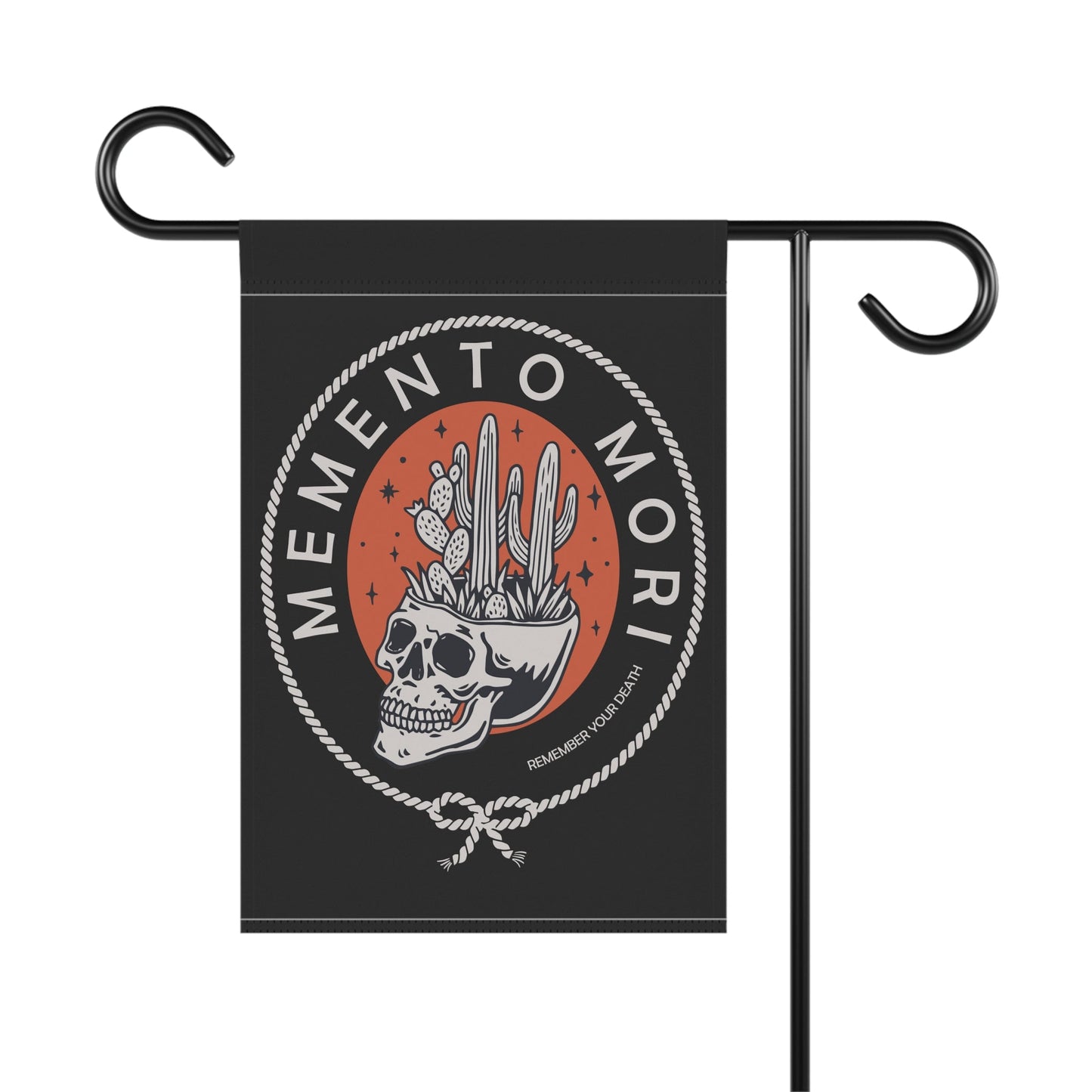 Halloween Catholic Garden Flag - 12’’ × 18’’ - Home Decor