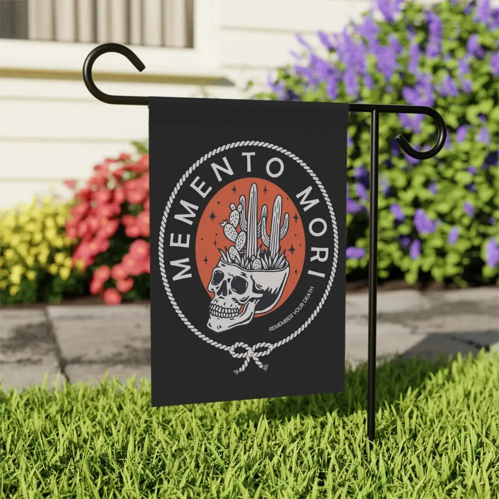 Halloween Catholic Garden Flag - 12’’ × 18’’ - Home Decor