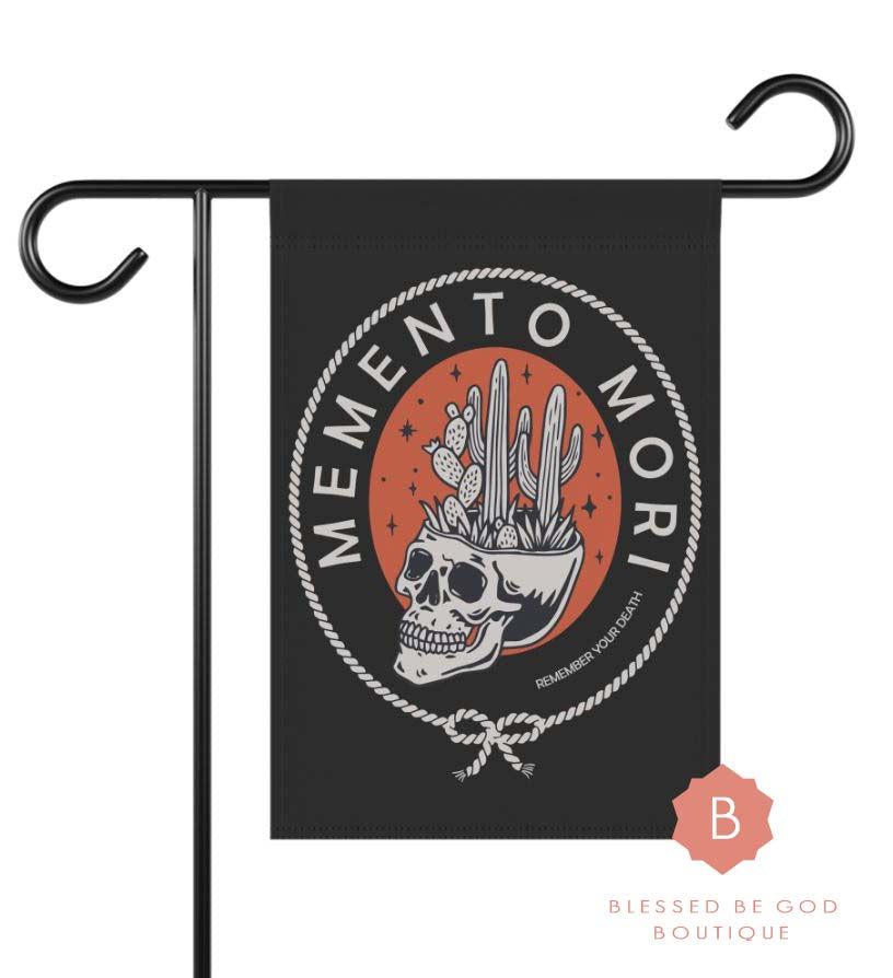 Halloween Catholic Garden Flag - 12’’ × 18’’ - Home Decor
