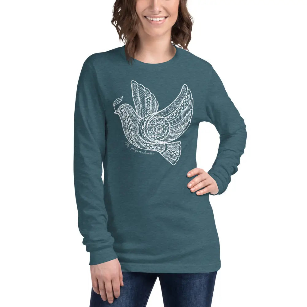 Holy Spirit Catholic t-shirt Long Sleeve - XS - T-Shirt