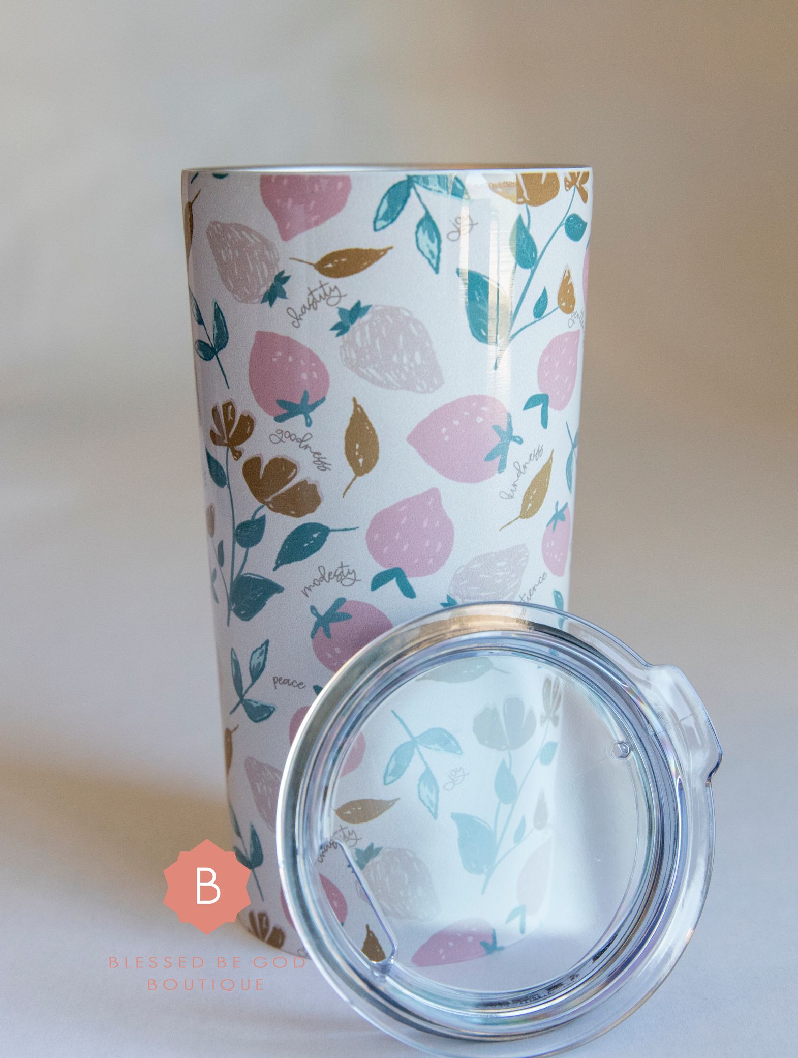 Holy Spirit Fruits Catholic tumbler - 20oz - Mug