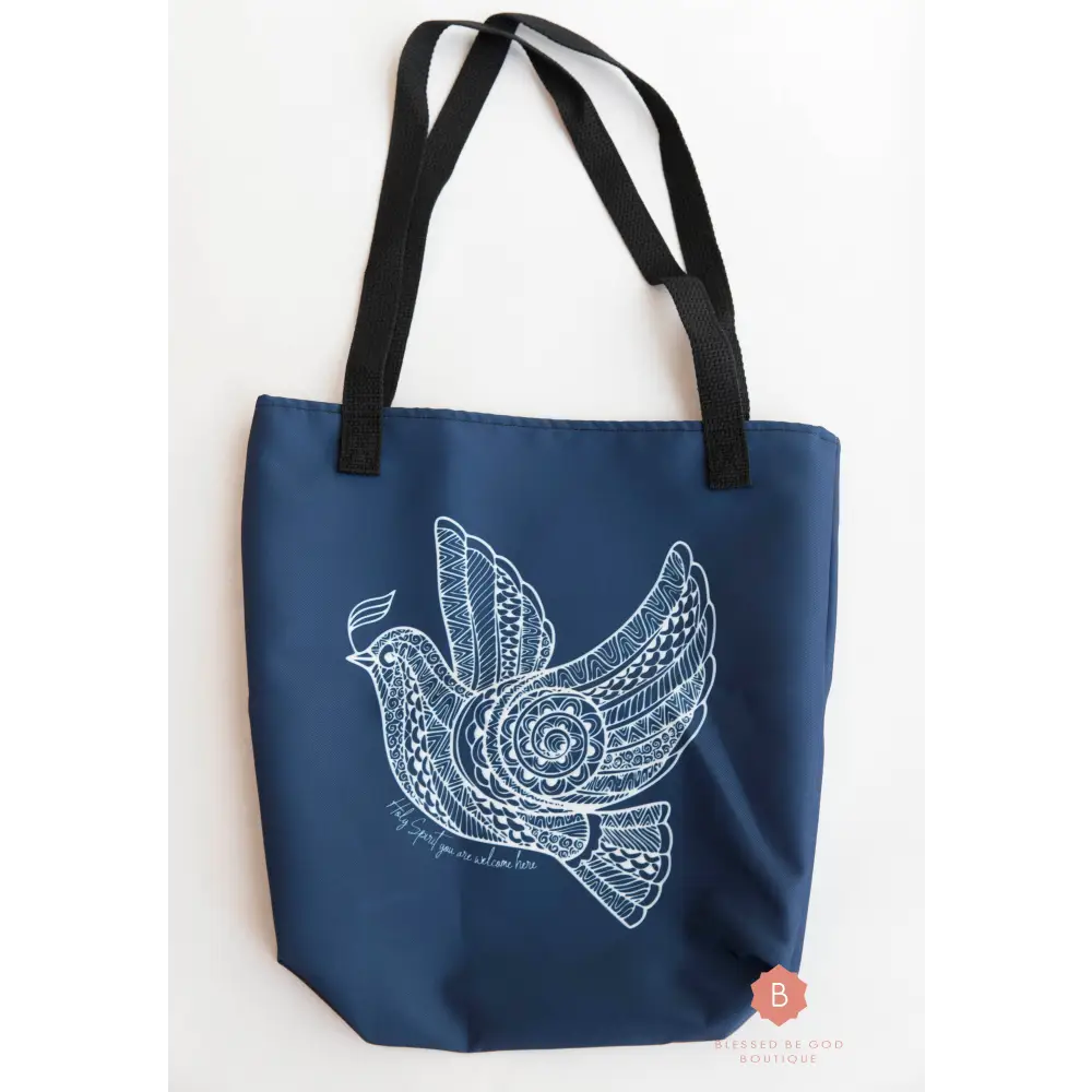 Holy Spirit Tote Bag Catholic Tote - RTS - tote