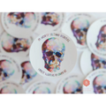 In Morte Ultima Veritas Catholic Vinyl Sticker - sticker