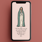 Our Lady of Fatima phone wallpaper