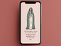 Our Lady of Fatima phone wallpaper