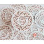 Jesus IHS Crown of Thorns Catholic Sticker - Decorative Stickers