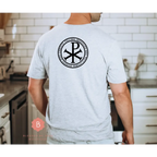 Jesus Prayer Men’s Catholic t-shirt Chi-Rho - T-Shirt