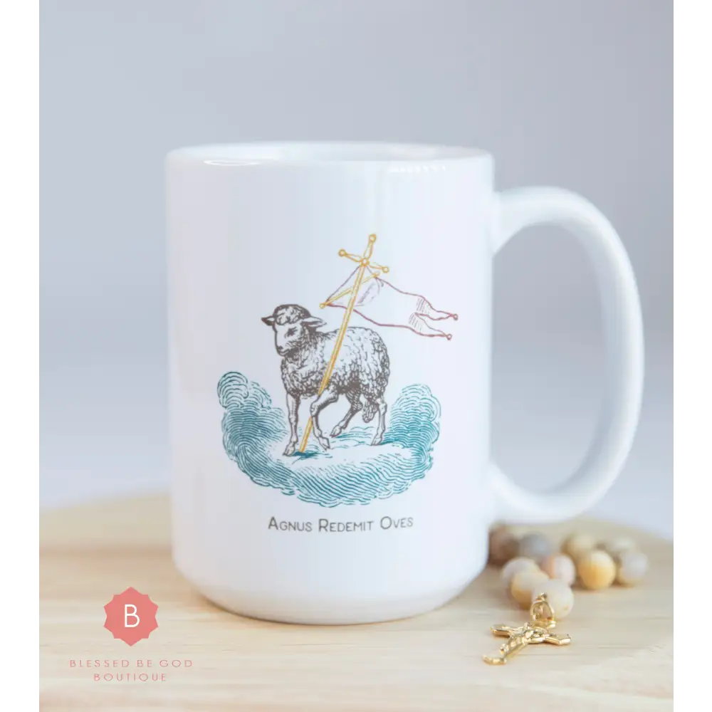 Lamb of God Catholic Mug 15oz - Mugs