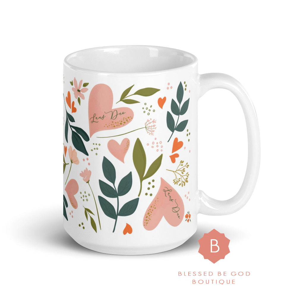 Laus Deo Catholic Coffee Mug 15oz - Mug