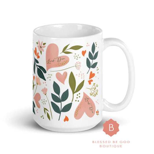 Laus Deo Catholic Coffee Mug 15oz - Mug