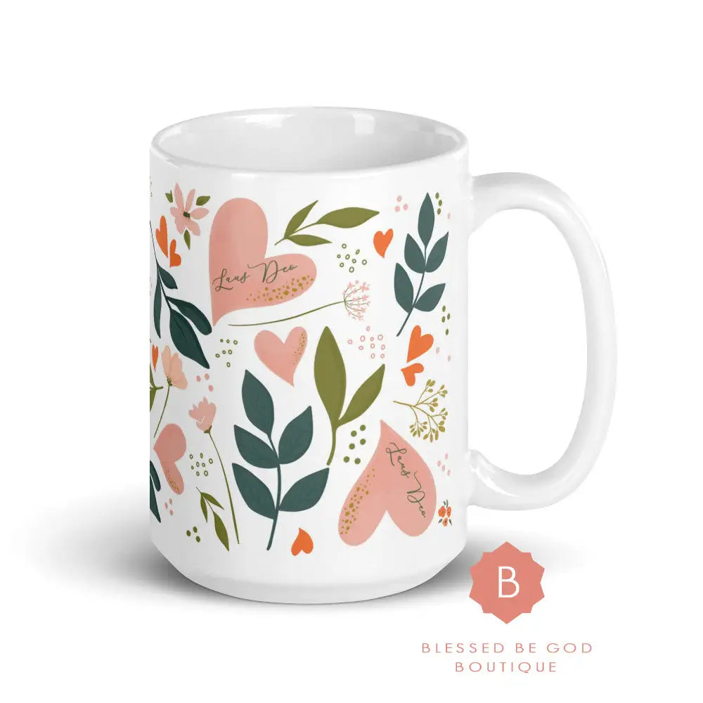 Laus Deo Catholic Coffee Mug 15oz - Mug