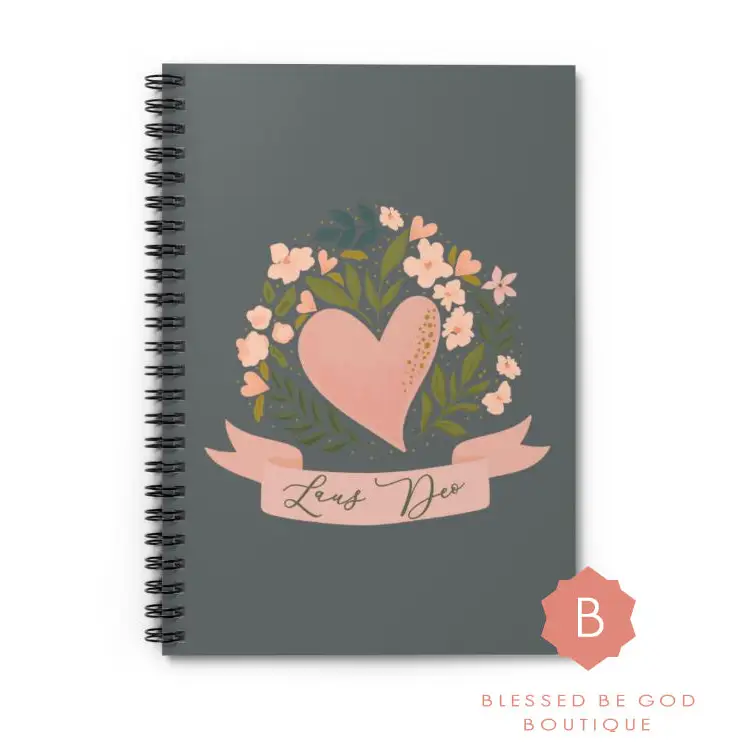 Laus Deo Catholic Notebook - One Size - Paper products