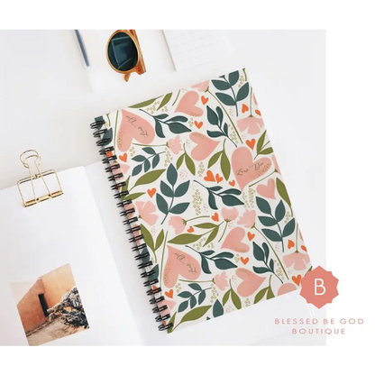 Laus Deo Notebook Floral - One Size - Paper products