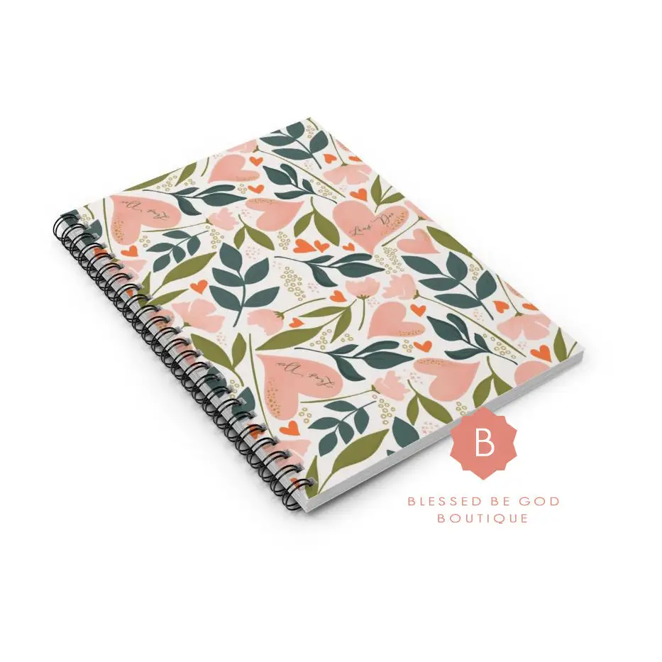 Laus Deo Notebook Floral - One Size - Paper products
