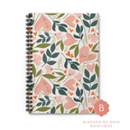 Laus Deo Notebook Floral - One Size - Paper products
