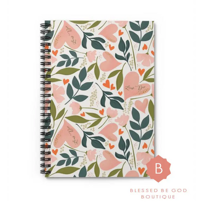 Laus Deo Notebook Floral - One Size - Paper products