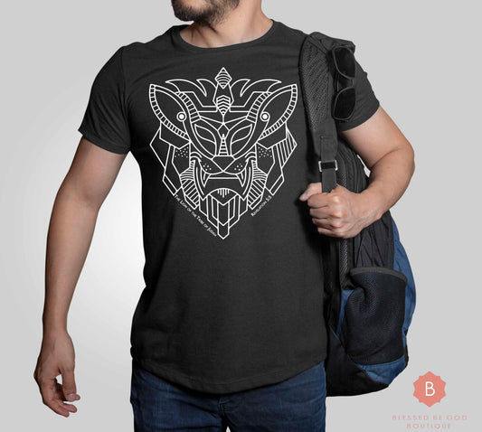 Lion of the Tribe of Judah Men’s Catholic t-shirt