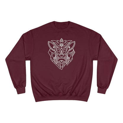 Lion of the Tribe of Judah men’s sweatshirt Champion - Maroon / S - Sweatshirt