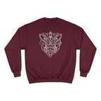 Lion of the Tribe of Judah men’s sweatshirt Champion - Maroon / S - Sweatshirt