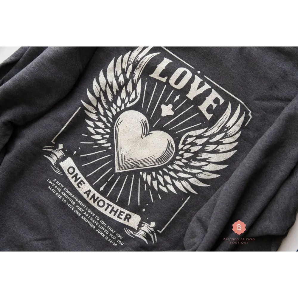 Love One Another Catholic Sweatshirt - Sweatshirt