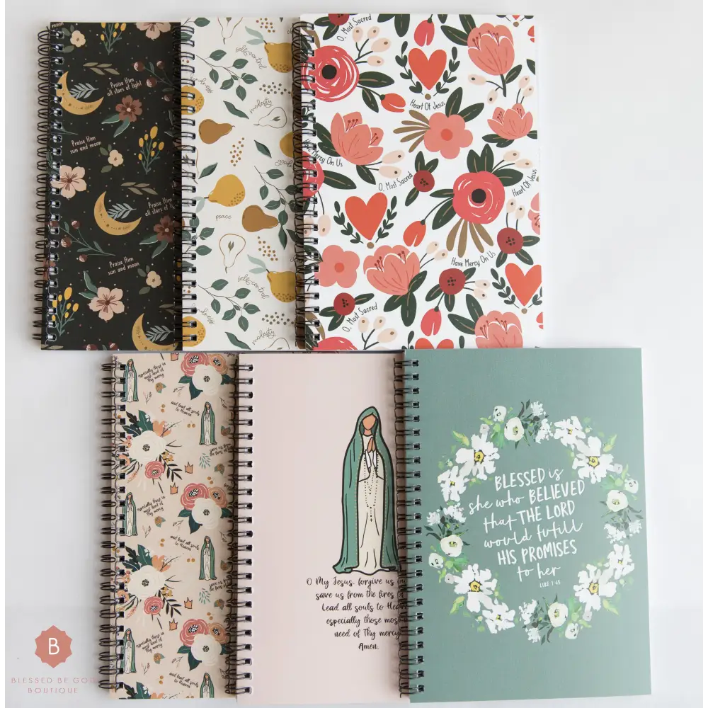 Luke 1:45 Catholic Notebook - One Size - Paper products
