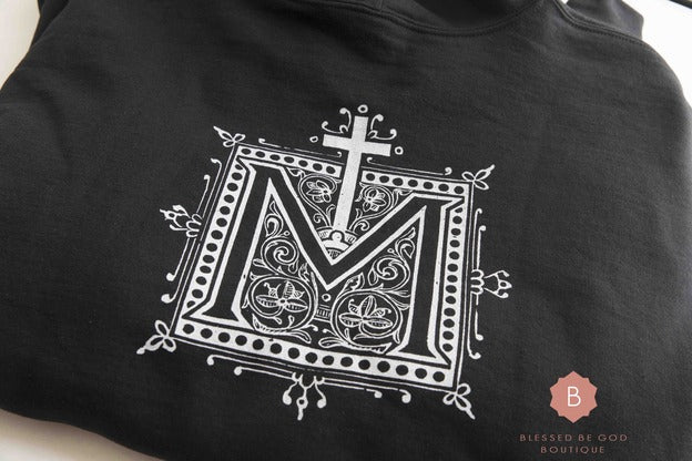 Marian Auspice Catholic Sweatshirt - Hoodie