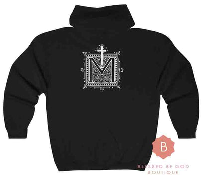 Marian Auspice Catholic Sweatshirt - Hoodie
