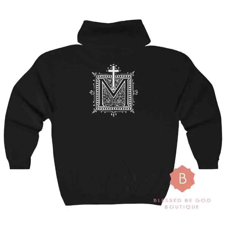 Marian Auspice Catholic Sweatshirt - Hoodie