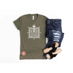 Marian Auspice Catholic t-shirt - T-Shirt