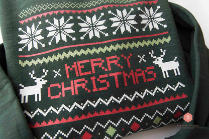 Merry Christmas Sweater Catholic Sweatshirt - Sweatshirt