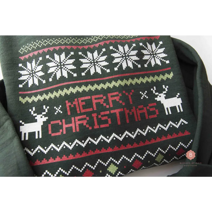 Merry Christmas Sweater Catholic Sweatshirt - Sweatshirt