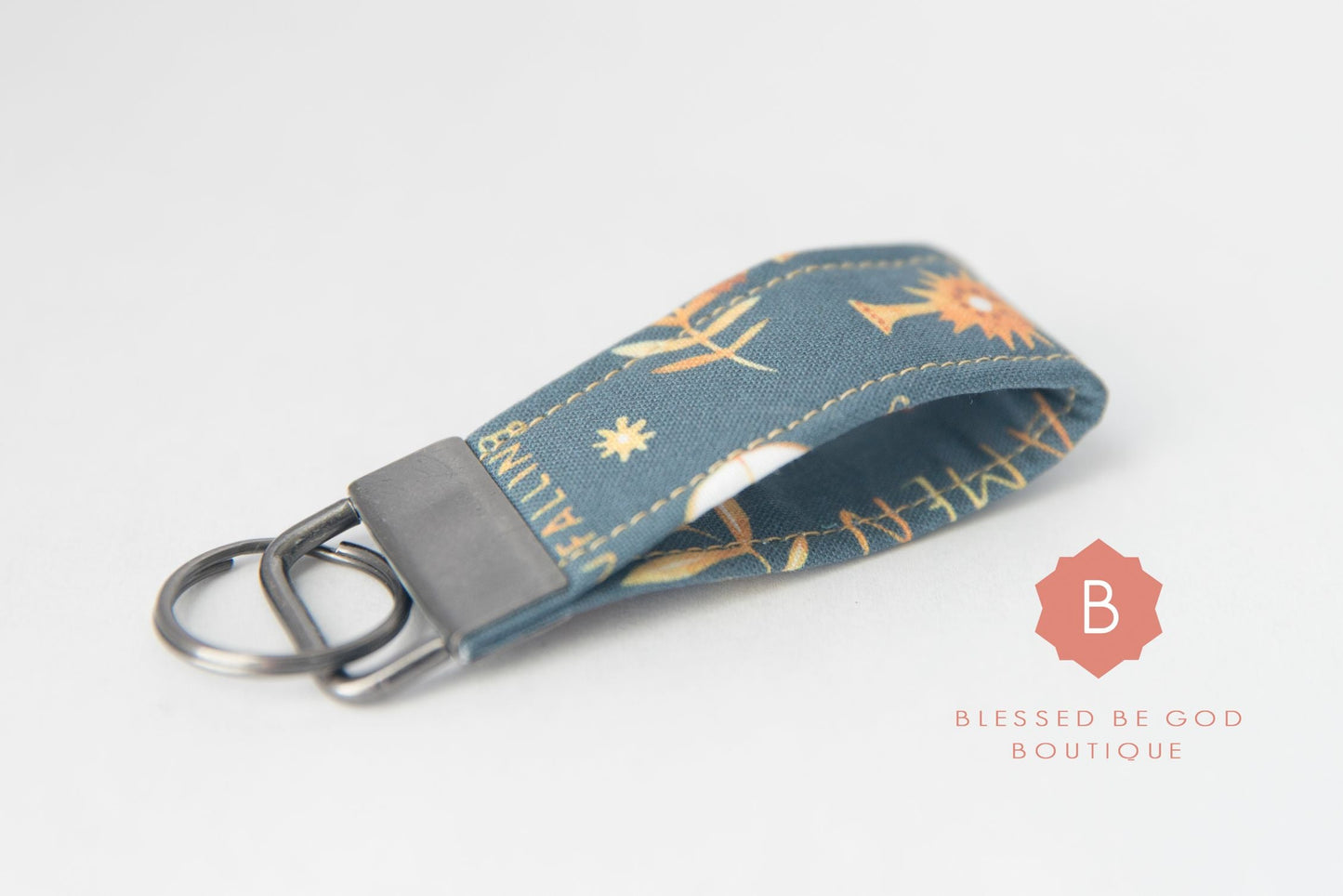 Mini Catholic Fabric Keychain Adoration - Keychains