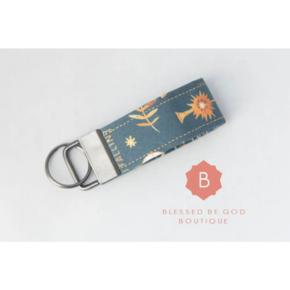 Mini Catholic Fabric Keychain Adoration - Keychains