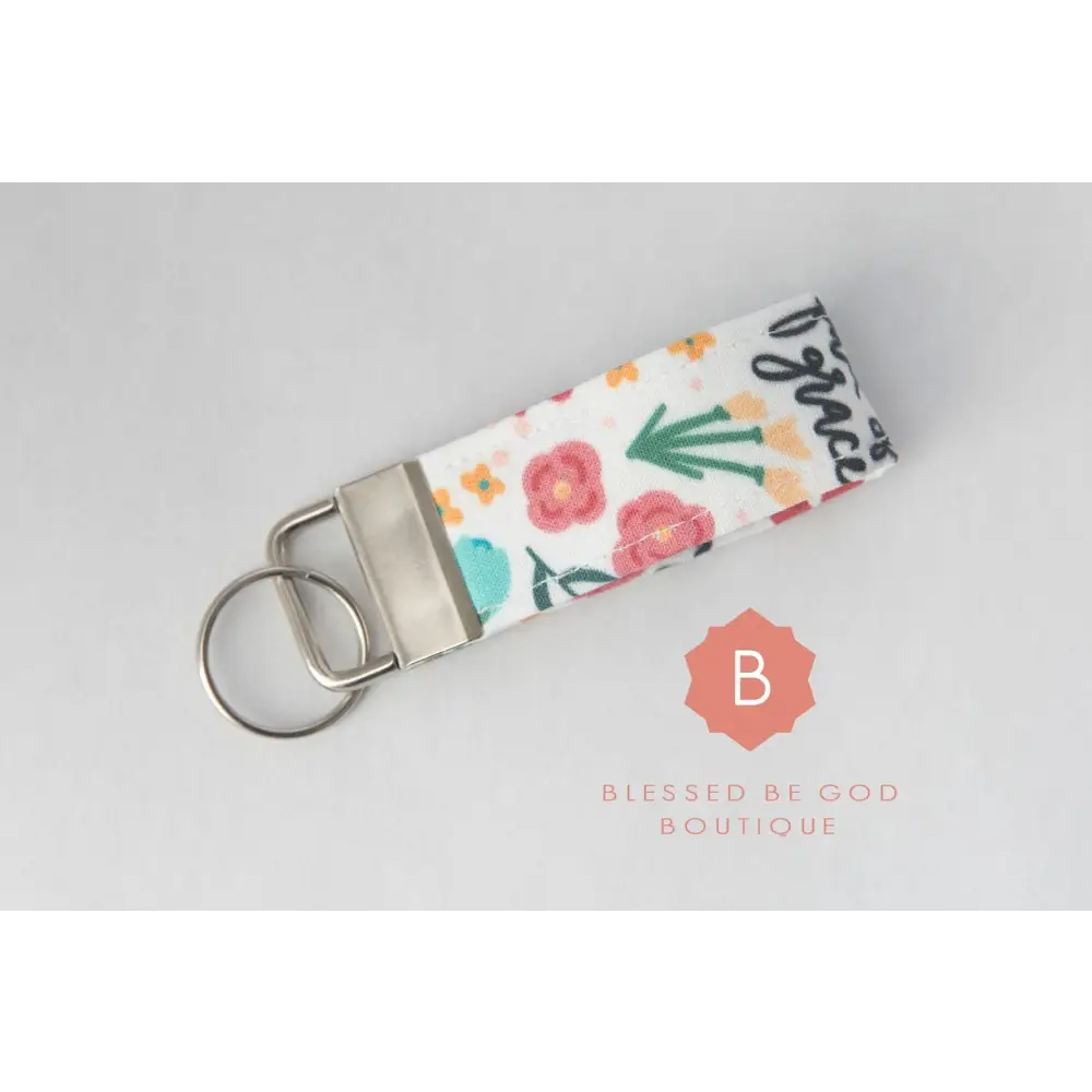 Mini Catholic Fabric Keychain Hail Mary - Keychains