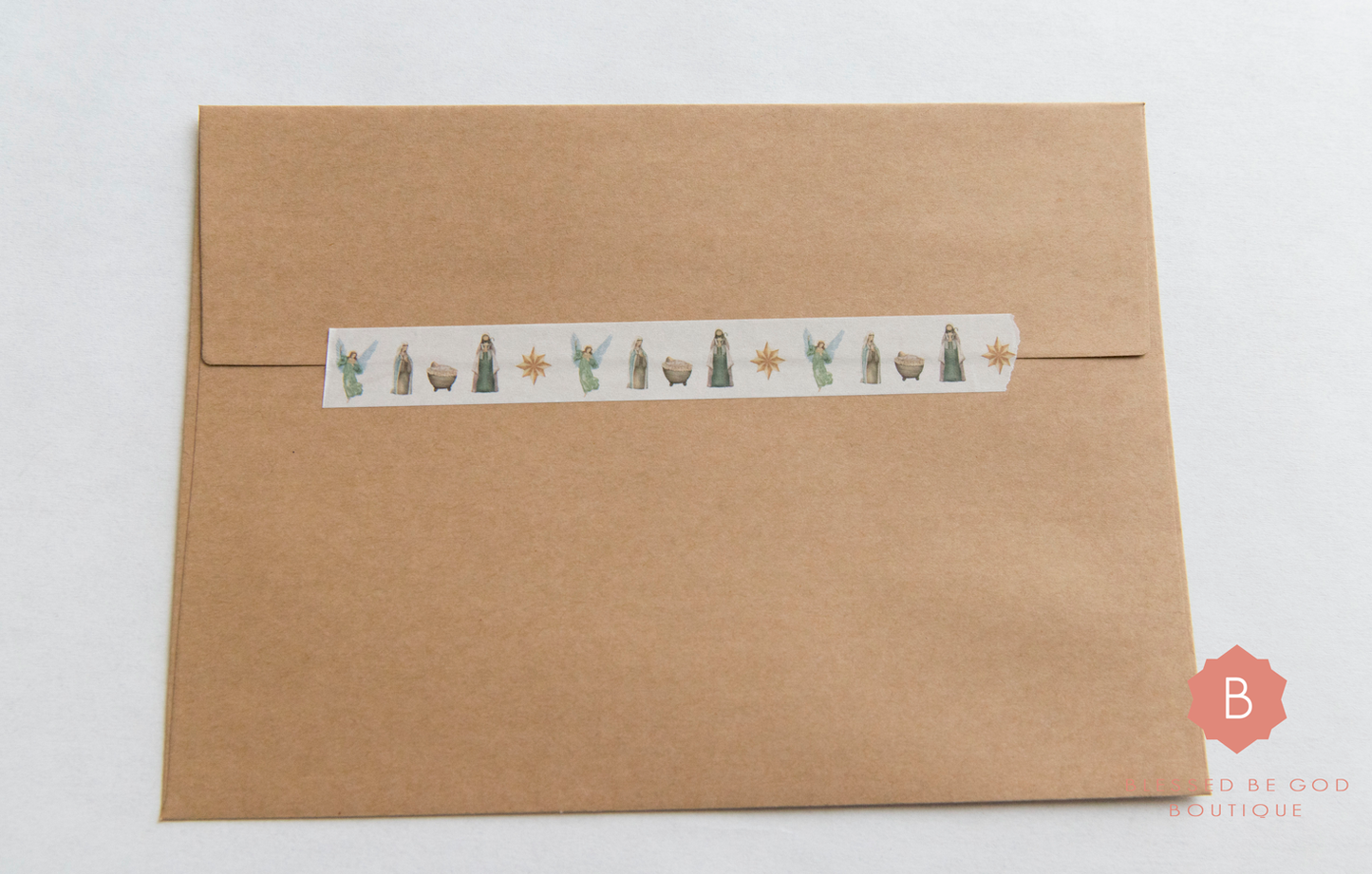Nativity Scene Catholic Washi Tape - washi tape