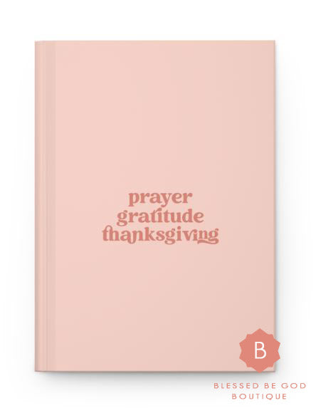 Gratitude Catholic Hardcover Notebook