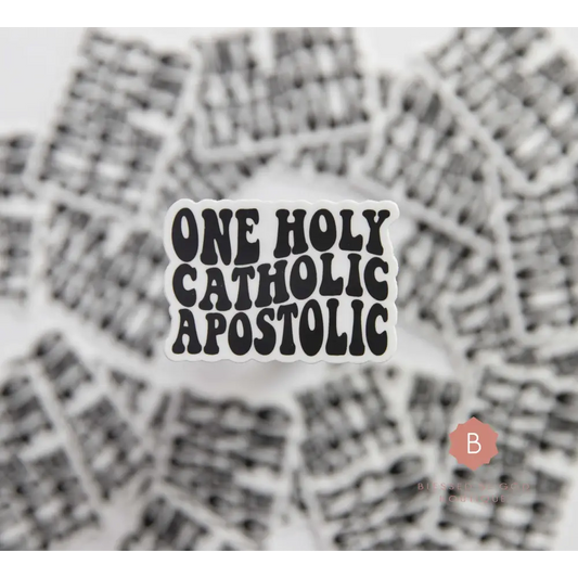 Nicene Creed Catholic Vinyl Sticker - sticker