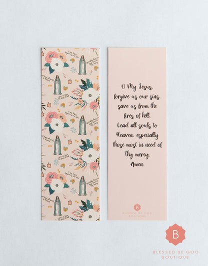 Our Lady of Fatima Bookmark - Bookmarks