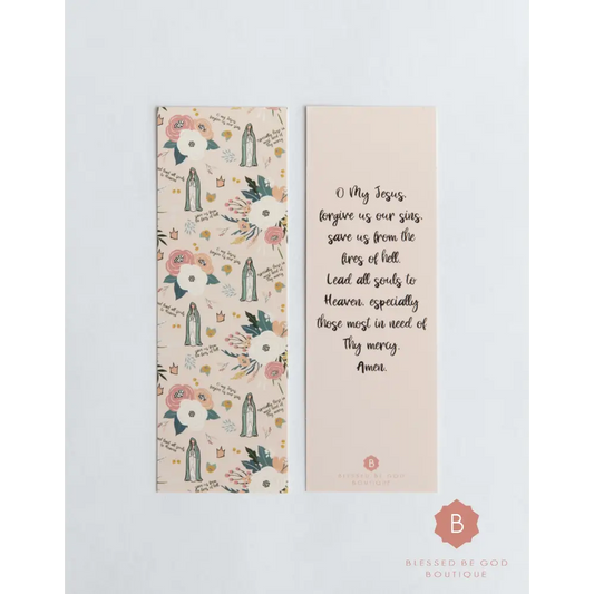Our Lady of Fatima Bookmark - Bookmarks