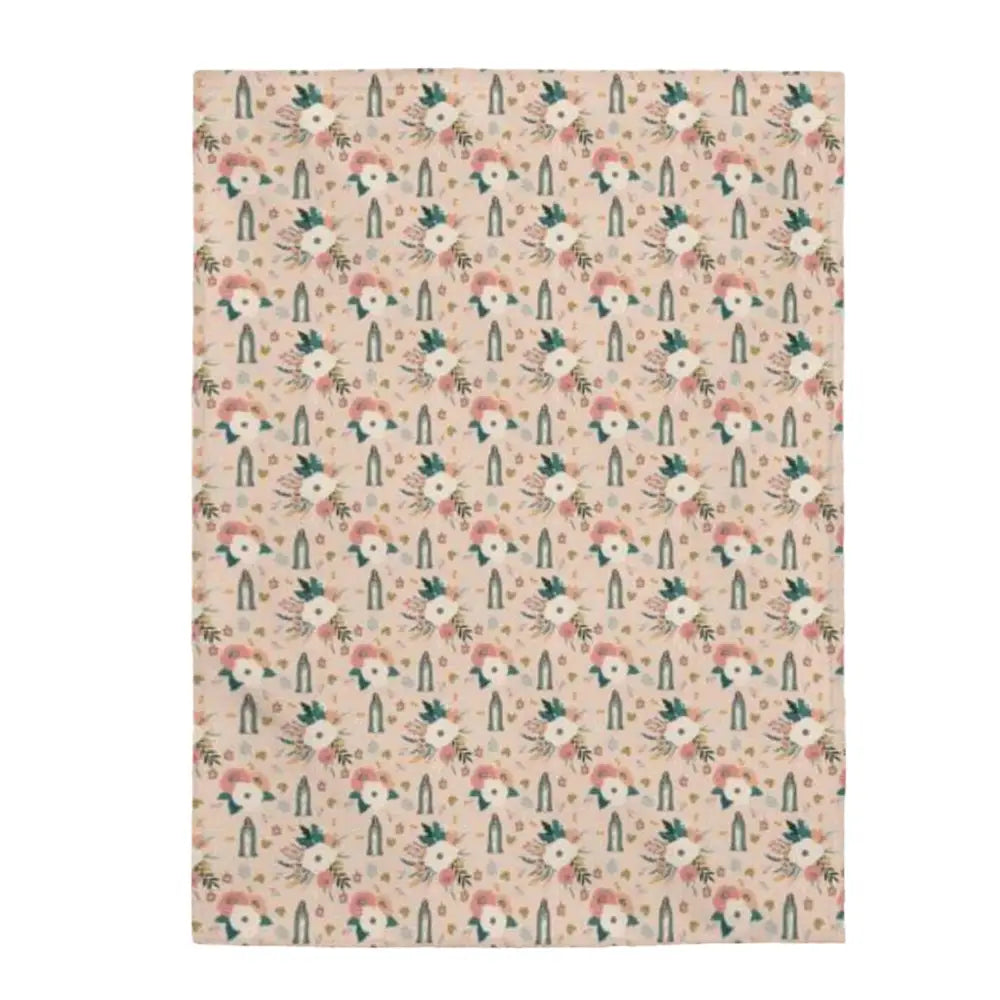 Our Lady of Fatima Catholic Blanket - 60’’ × 80’’ - All Over Prints