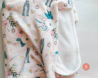 Our Lady of Fatima Catholic Blanket - All Over Prints