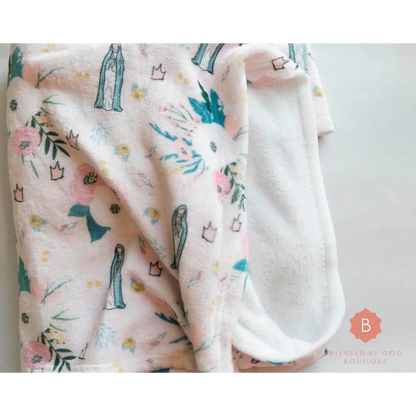 Our Lady of Fatima Catholic Blanket - All Over Prints