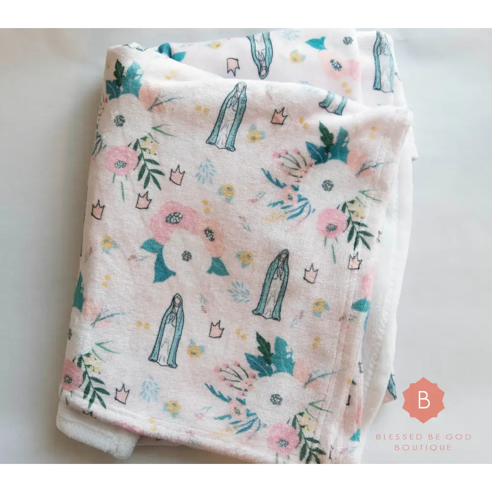 Our Lady of Fatima Catholic Blanket RTS