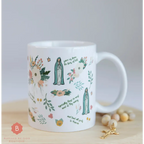 Our Lady of Fatima Catholic Mug Marian 11oz cup - 11oz - Mug