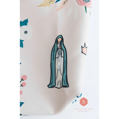Our Lady of Fatima Catholic Tote Bag