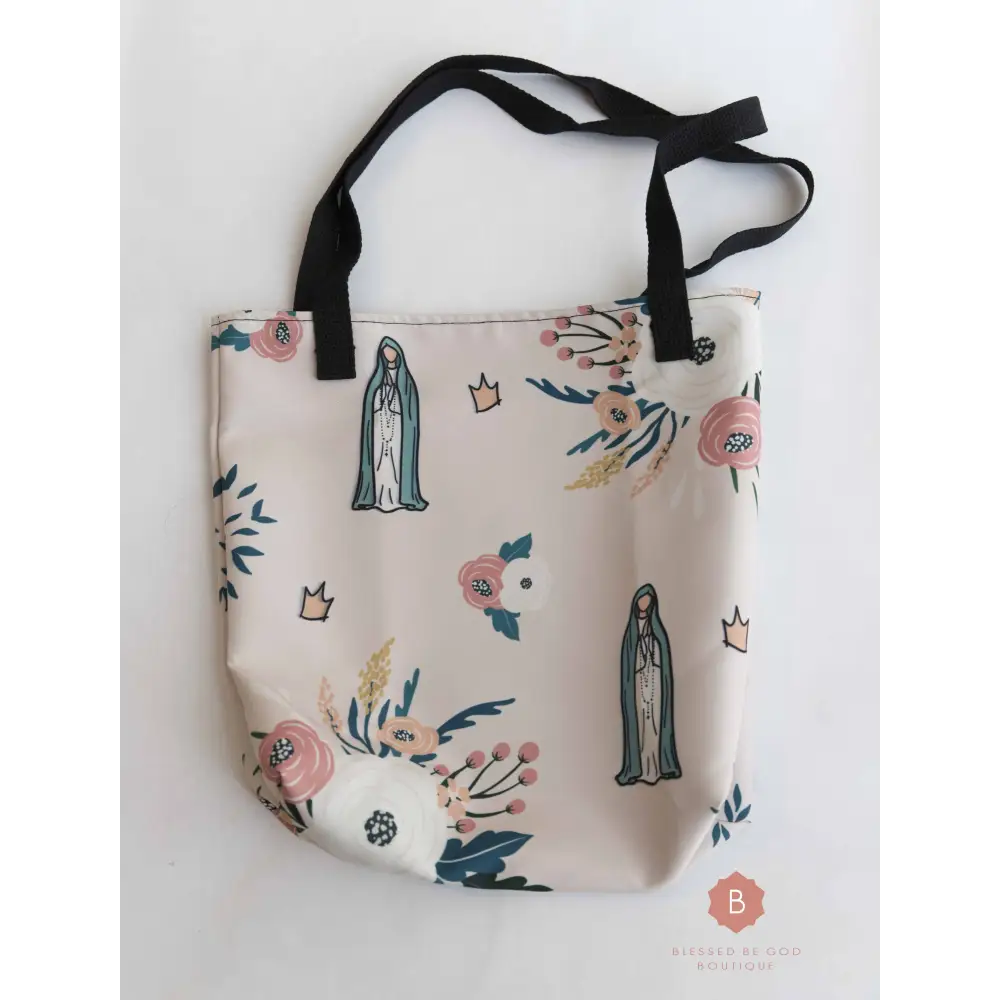 Our Lady of Fatima Catholic Tote - RTS - tote