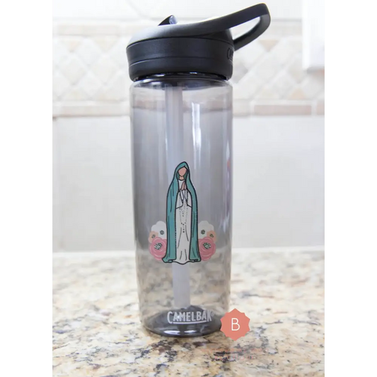 Our Lady of Fatima Catholic tumbler - 20oz / Charcoal - Mug